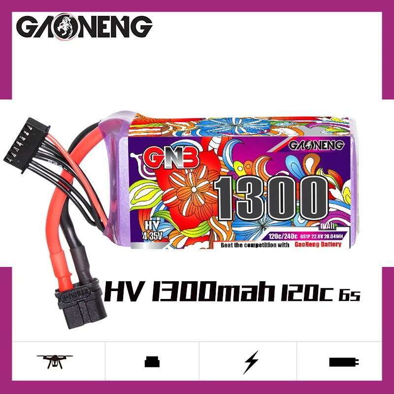 2Pcs GNB 6S Lipo Battery 22.8V - đánh giá và giá Drone Battery Plate