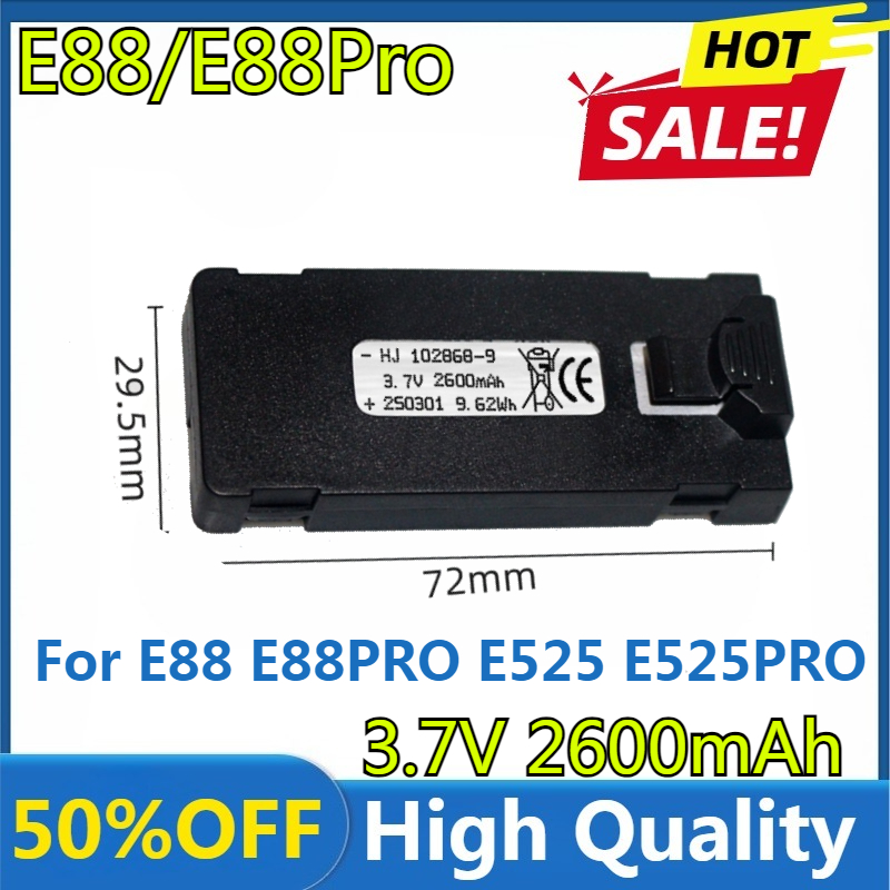 E88 Battery 3.7V 2600mAh For E - đánh giá và giá Drone Battery Balance Charger