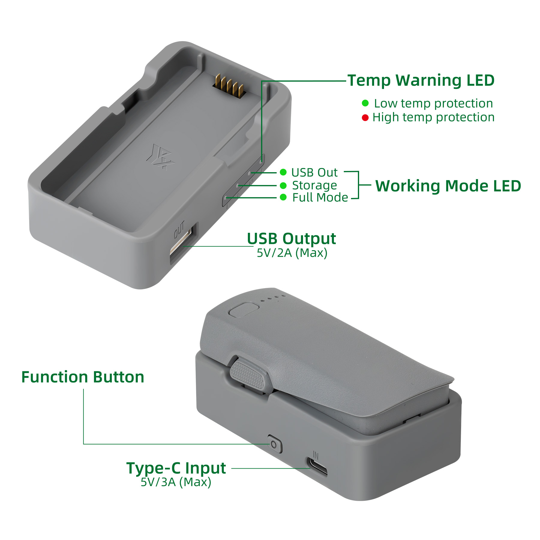 USB Battery Charger For DJI NE - đánh giá và giá Drone Battery Balance Charger