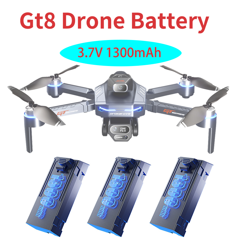 Original 3.7V 1300mAh GT8 Dron - đánh giá và giá Drone Battery Li-Ion