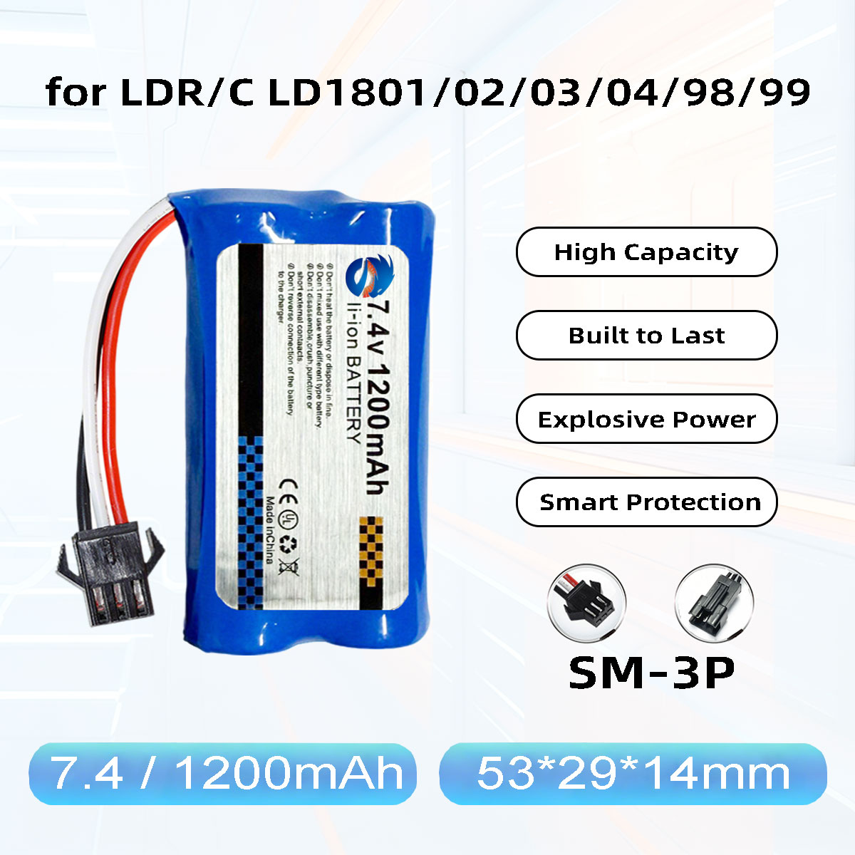 Skymaker 2S Li-Ion Battery 7.4 - đánh giá và giá Drone Battery Li-Ion
