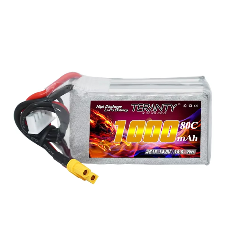 TERANTY 4S 1000mAh 14.8V 80C/1 - đánh giá và giá Drone Battery Plate