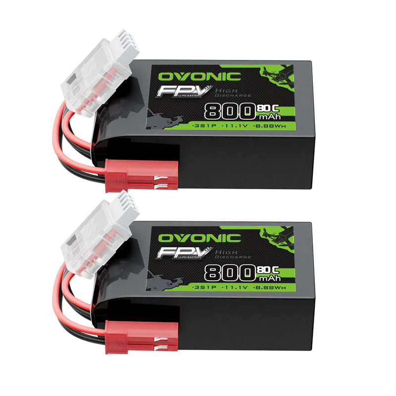 OVONIC 11.1V 80C 800mAh 3S LiP - đánh giá và giá Drone Battery Bag
