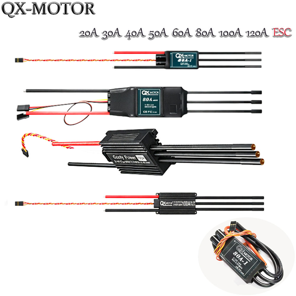 20A-120A Brushless ESC Speed C - đánh giá và giá Drone Battery Plate