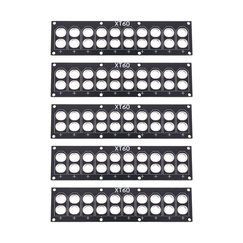 B44C For XT60 5PCS For 10 Port - đánh giá và giá Drone Battery Plate