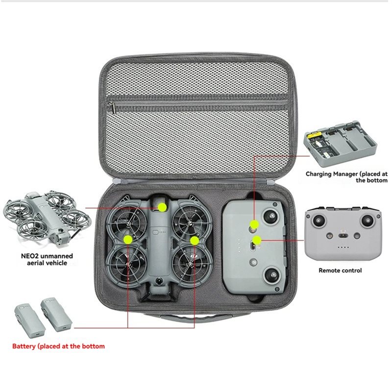 Protective Storage Bag For DJI - đánh giá và giá Drone Battery Bag