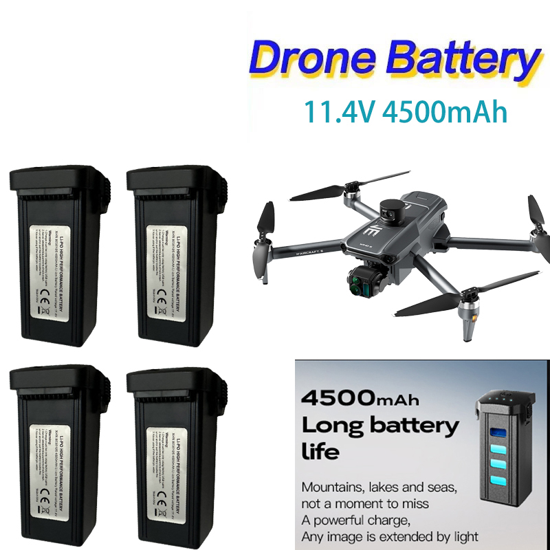 11.4V 4500mAh Intelligent Lipo - đánh giá và giá Drone Battery Li-Ion