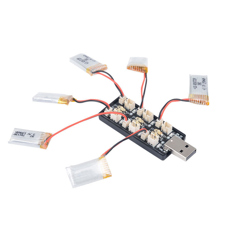 6CH USB 1S LiPo/LiHv 3.7V/4.2V - đánh giá và giá Drone Battery Balance Charger