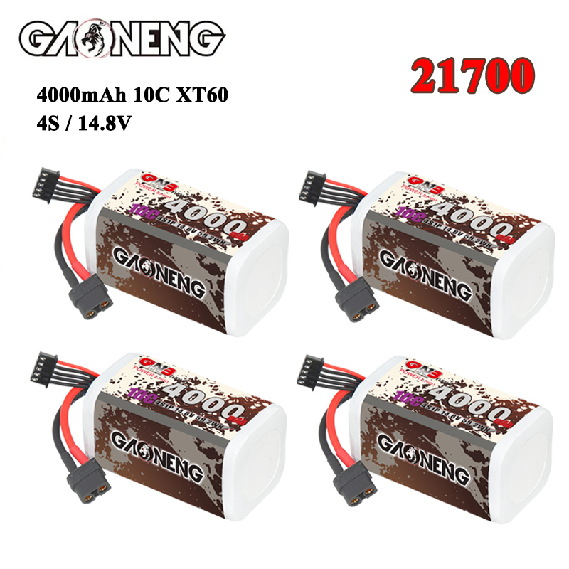 GNB 4000mAh 4S 14.8V 10C 20C W - đánh giá và giá Drone Battery 4S