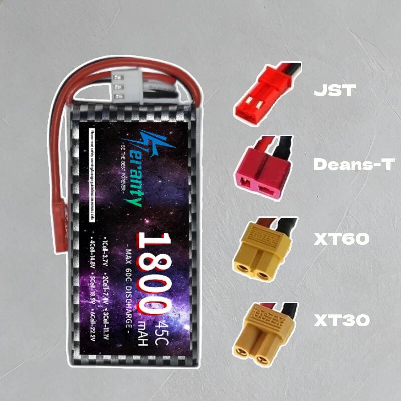 TERANTY 2S 3S 4S 1800mAh Lipo  - đánh giá và giá Drone Battery 3S