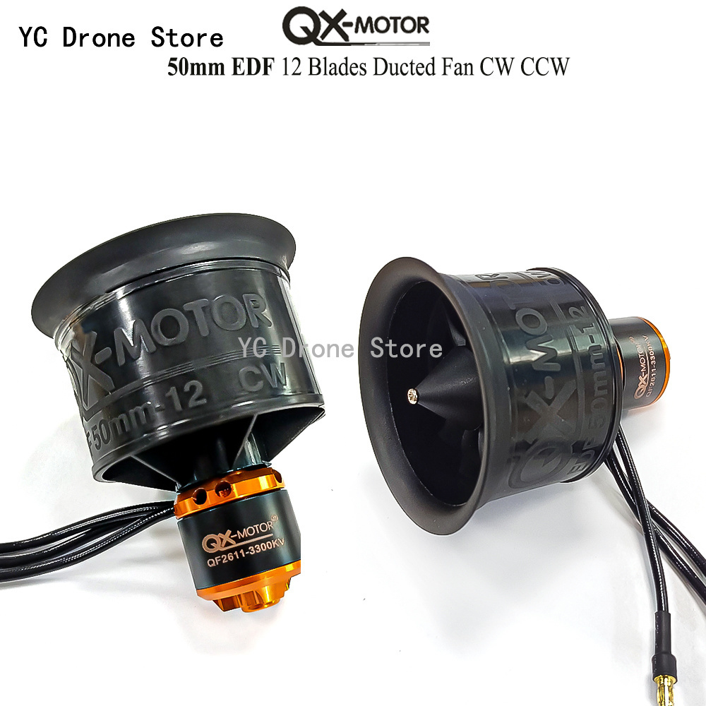 QX-MOTOR 50mm EDF QF2611 12-Bl - đánh giá và giá Drone Battery 3S