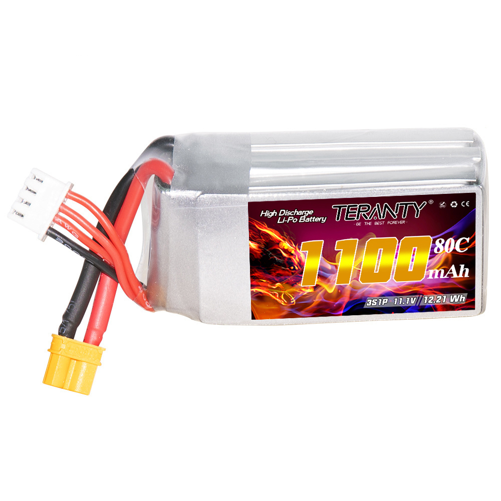 TERANTY 3S 11.1V 1100mAh 80C/1 - đánh giá và giá Drone Battery 3S