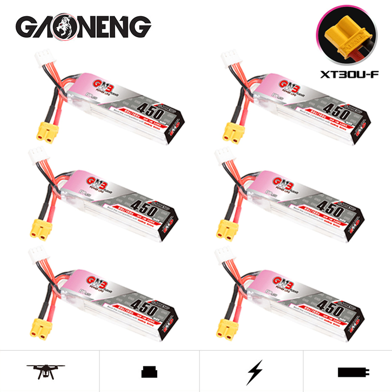 GNB LiPo Battery HV 2S 7.6V 45 - đánh giá và giá Drone Battery Plate