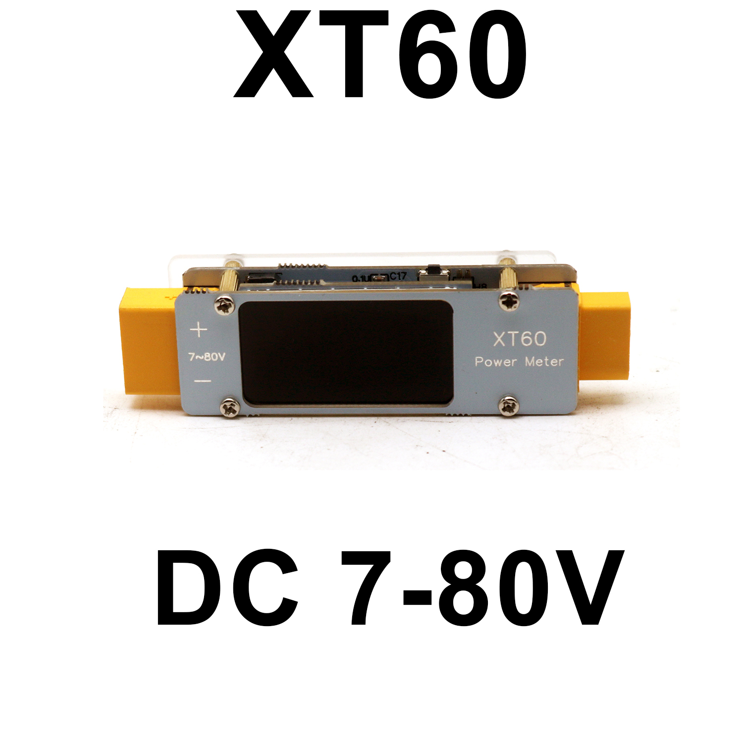 64A DC XT60 Power Meter Bidire - đánh giá và giá Drone Battery Voltage Checker