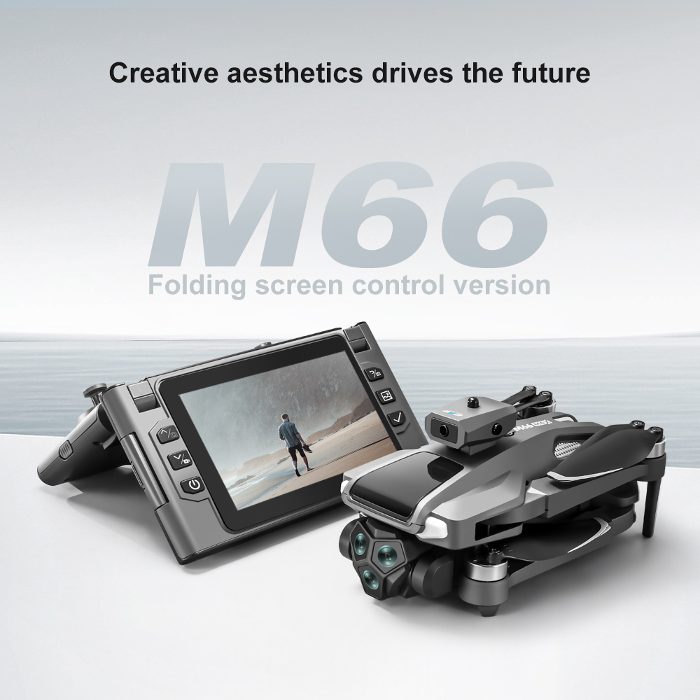 Foldable M66 RC Drone with 4.5 - đánh giá và giá Drone Battery Li-Ion