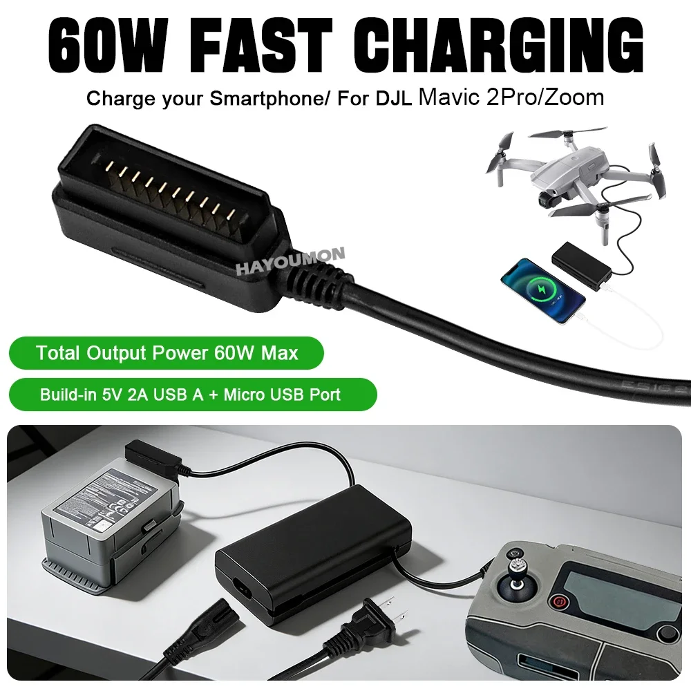 For DJI Mavic 2 Pro/Zoom Drone - đánh giá và giá Drone Battery Balance Charger