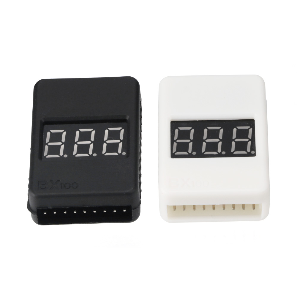 BX100 1-8S Lipo Battery Voltag - đánh giá và giá Drone Battery Voltage Checker