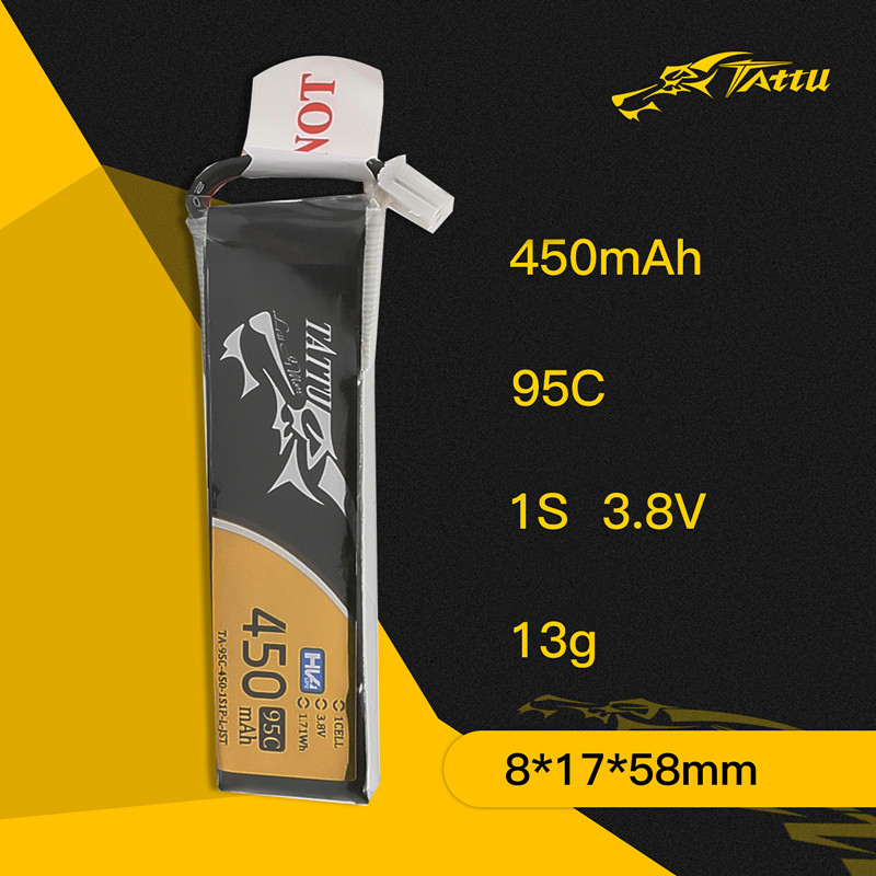 3Pcs NEW TATTU 450/500/550mAh  - đánh giá và giá Drone Battery 3S