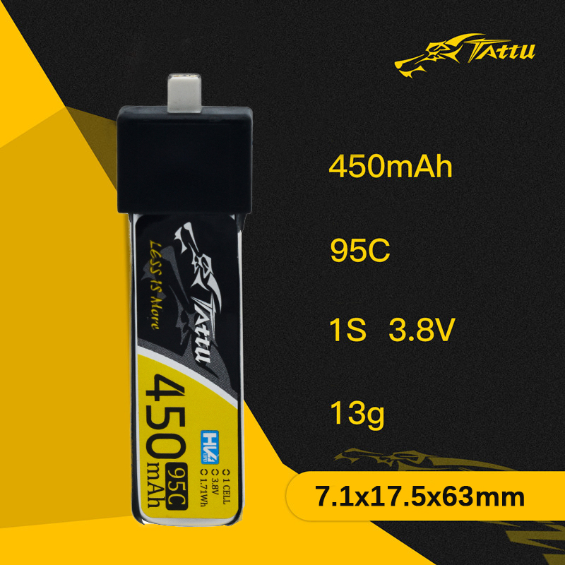 3Pcs NEW TATTU 450/500/550mAh  - đánh giá và giá Drone Battery 3S