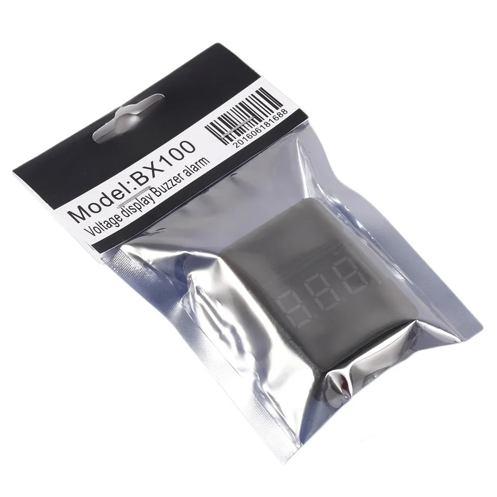 BX100 1-8S Lipo Battery Voltag - đánh giá và giá Drone Battery Alarm